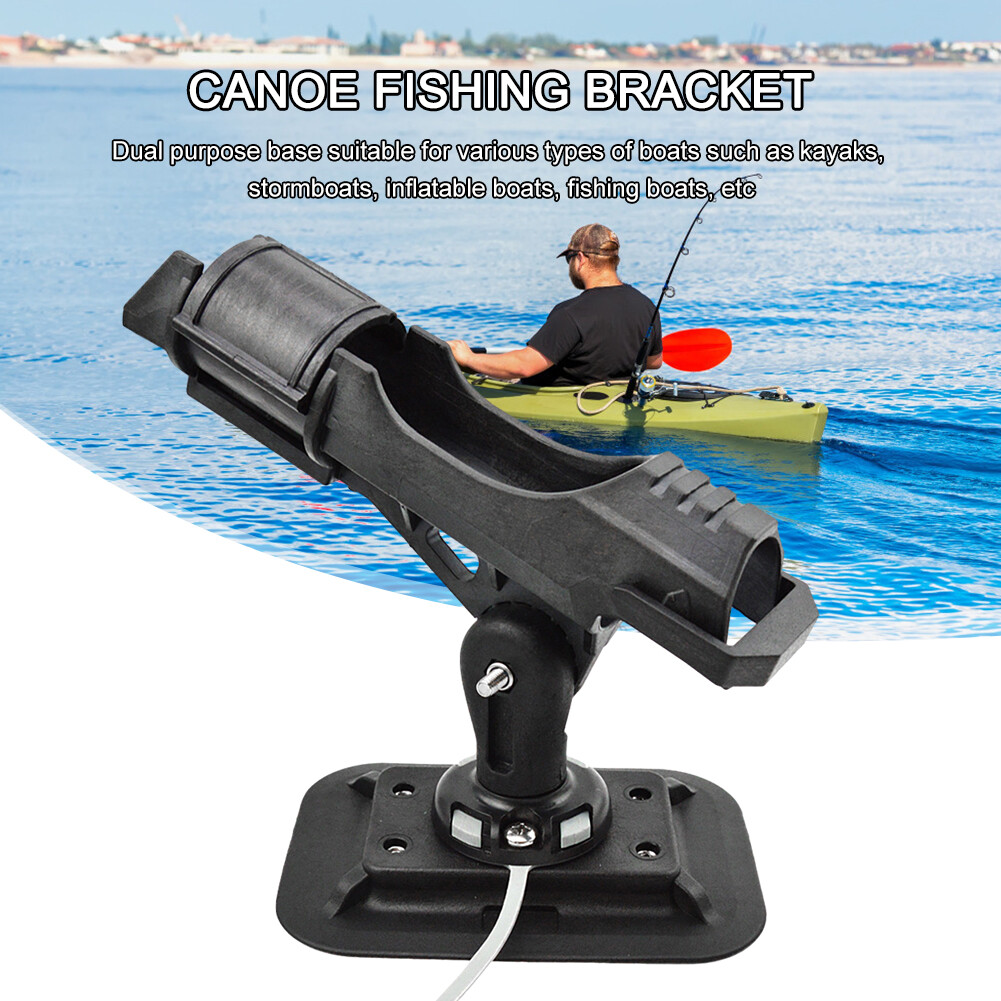 fishing rod holders for inflatable boats FEIMIRE Holder Boat, 360 Rotatable Crappie Rod Holder for Boat, Boat Rod Storage Rack, Gifts Ideas for Men (Adhesive bonding) : Sports & Outdoors Optimized mounting position gives anglers quick access and helps holder tubes drain quickly Inflatable Boat Fishing Rod Holder