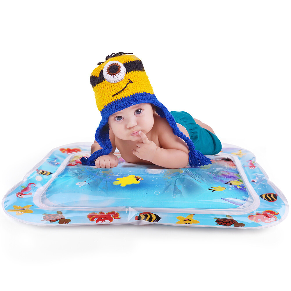 Inflatable Water Play Mat For Newborn Baby Infants Toddlers  Toys Christmas Gift