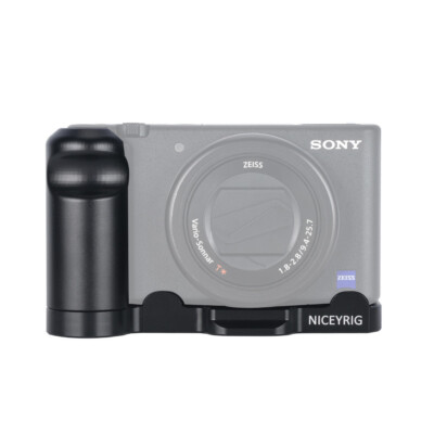 NICEYRIG L-Bracket for Sony ZV-1 Camera Cage with Handgrip