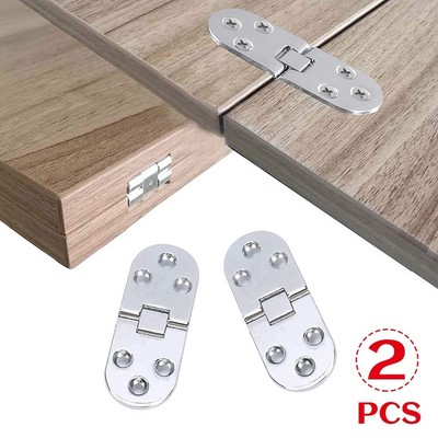 Table Hinge Door Hinge Zinc Zinc Alloy 1 Set 2pcs 2x Cabinet Hinge Folding Hinge
