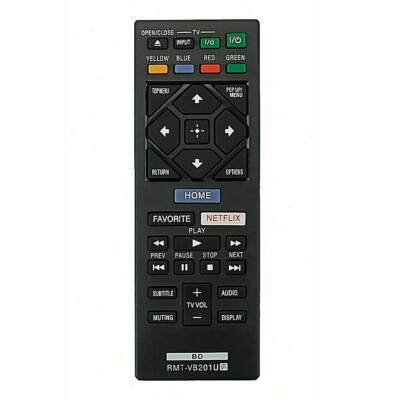 TWO 2  RMT-VB201U Remote for Sony Blu-ray BDP-S3700 BDP-BX370 BDP-S1700