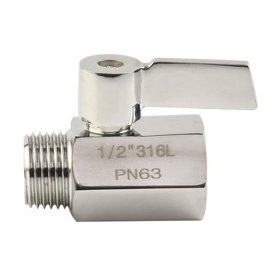 Shut Off Valve G1/2 INCH NPT Hand Shut-OFF Water Saver 1/4 Turn Shut-Off 1Pcs