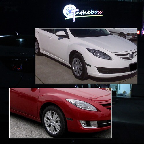 Smoked Lens Front Bumper Side Marker Lamps Reflectors Kit For 2009-2013 Mazda 6