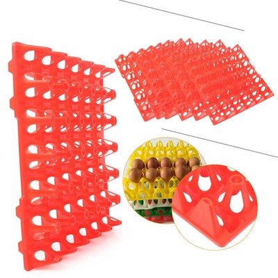 6 Packs Egg Trays for Incubator Storage Holds 30 Poultry Turkey Duck Durable