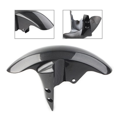 Front Tire Fender Guard Mud Hugger Carbon Fiber For YAMAHA R6 2005 R1 2002-2008