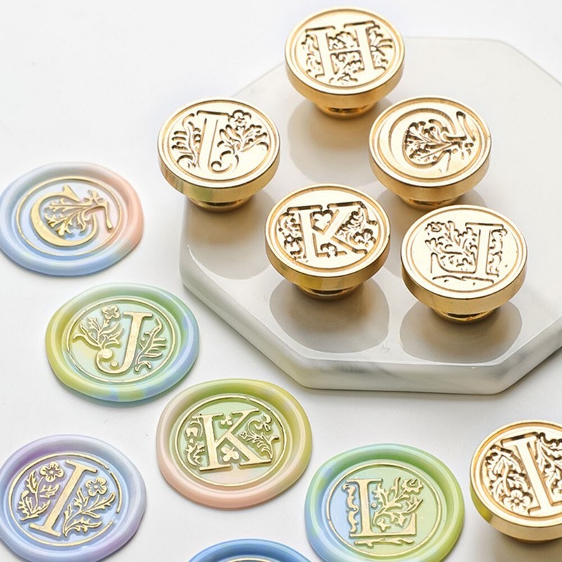 Wachskopf Stempel Kommunizieren Wachssiegel Stempelset Buchstaben Logo Silikon 1