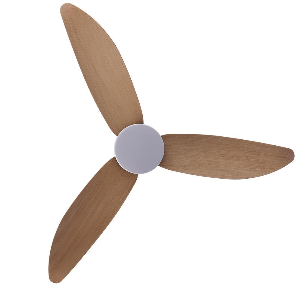 Modern 44 3 Blades Ceiling Fans Acrylic Shade Pendant Led