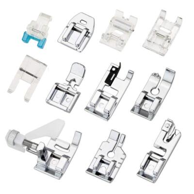 11Pcs Presser Feet, Sewing Machine Kit for Sewing Machine Brother Singer Janome+