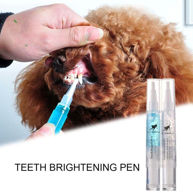 Pet Dog Teeth Cleaning Toothbrush Dog Cat Tartar Dental ...