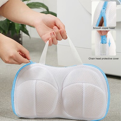 3pcs Washing Machine Zipper Closure Anti Deformation With Handle Bra Wash Bag
