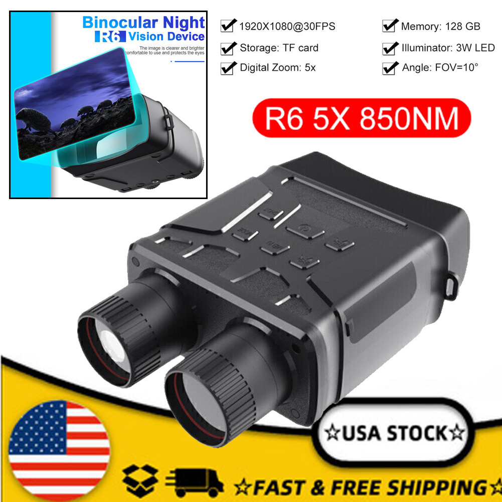 Goggles Binoculars Infrared Scope Hd Zoom Video Ir Camera