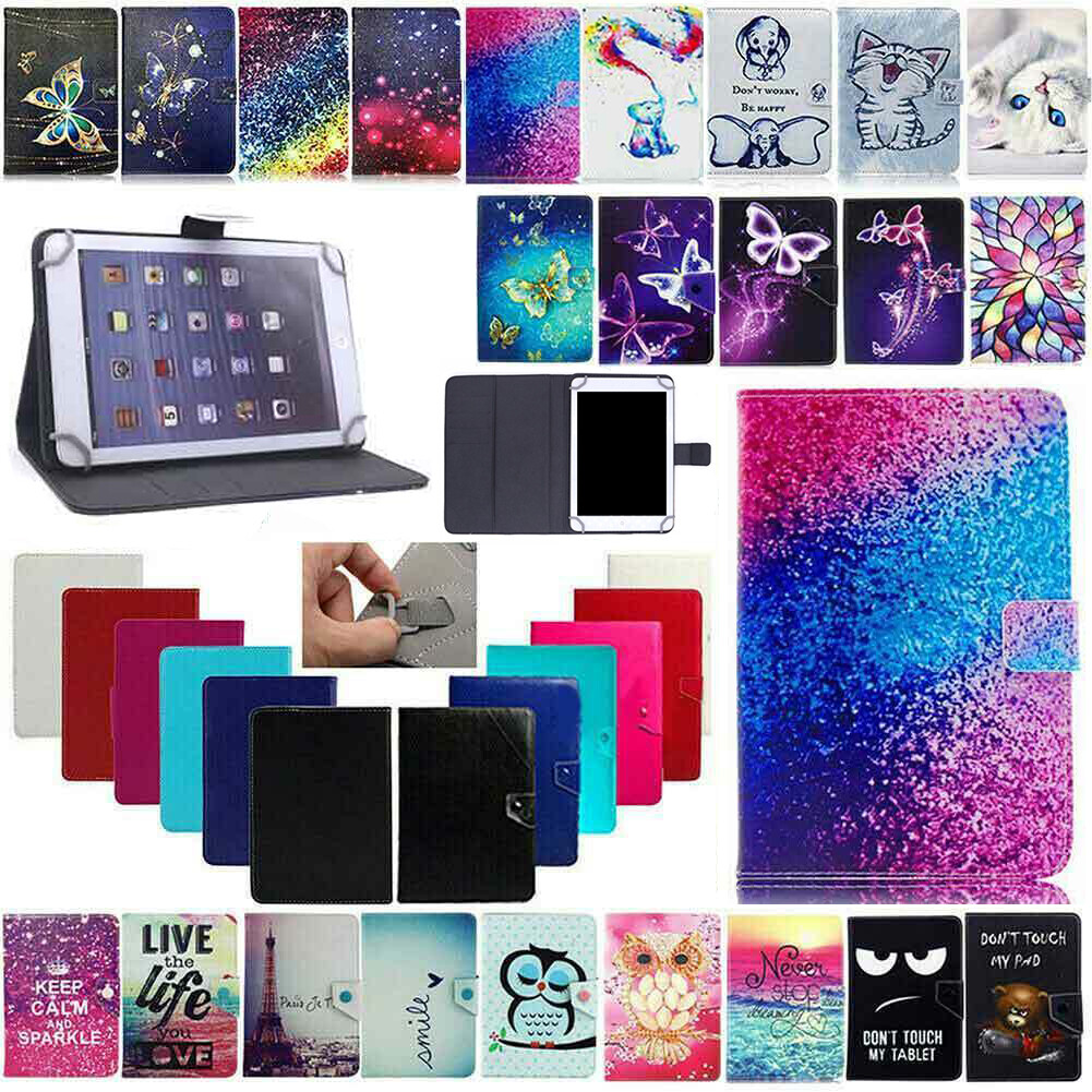 Folio Leather Stand Case Cover Universal For Amazon Kindle Fire 7 inch Tablet PC