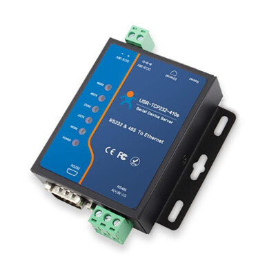 Serial to Ethernet Converter RS232 RS485 to TCP/IP Serial Device Server Modbus