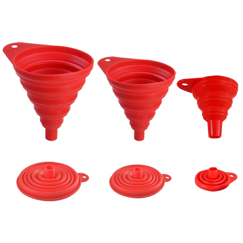 Snowyee Funnels for Filling Bottles, Collapsible Wide Mouth Water Bottle Kitchen