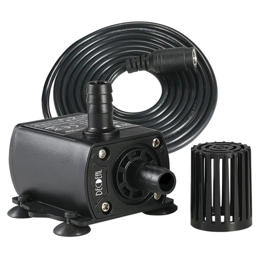 Brunnen Aquarium Mini DC 12V Bürstenloser Pumpenteich Tauchwasserpumpe