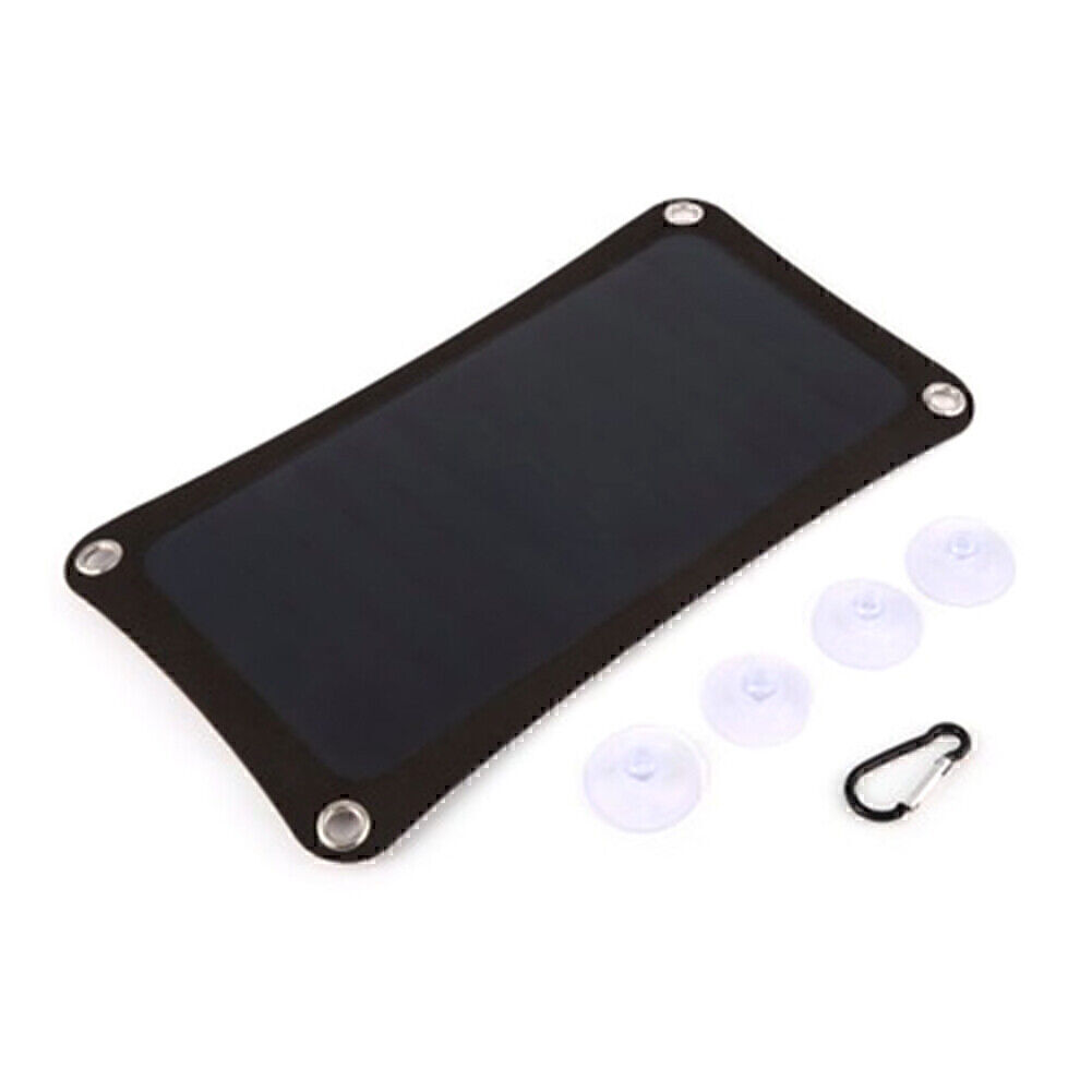 20W Portable Solar Charger, USB Solar Charging Panel With Output, Monocrystalline Solar Panel For Outdoor Cycling Hiking Camping Travel, Durable Scratch-Resistant Emergency Power Supply (1 Set - View #4