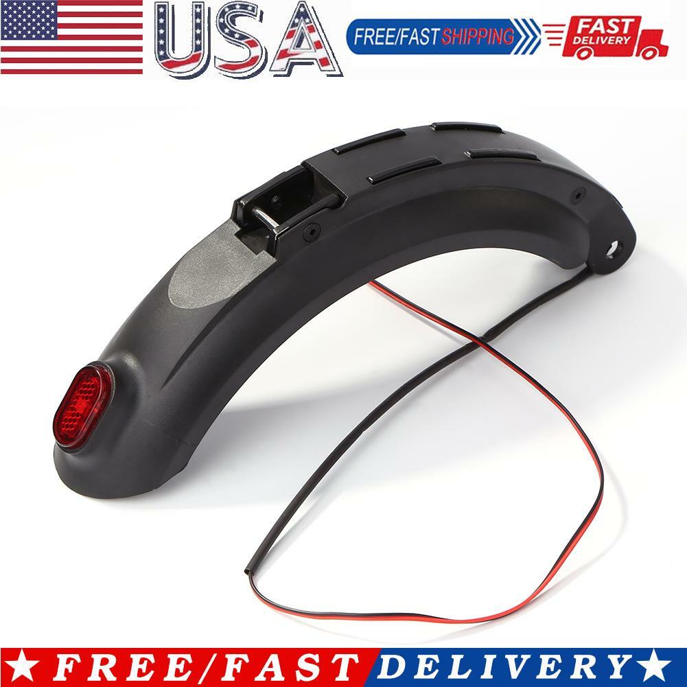 Electric Scooter Fender for Kugoo S1 S2 S3 Skateboard Mudguard + Tail Lamp