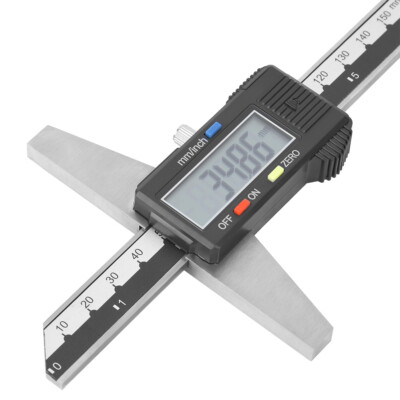 Digital Depth Vernier Caliper Gauge Measuring Tool 0-150mm 0.01mm