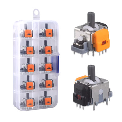 10 Pack 3D Hall Effect Joystick Sensor Modules for PS4/PS5/Xbox/Switch