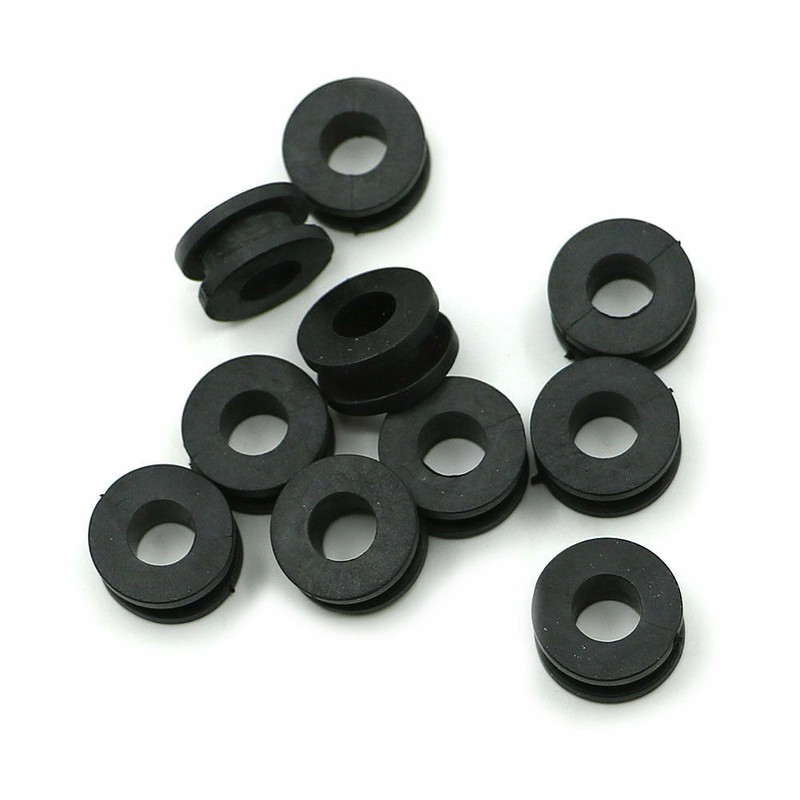 Rubber Side Cover Grommets Fairing For Honda Yamaha Suzuki Kawasaki Ducati 10pcs