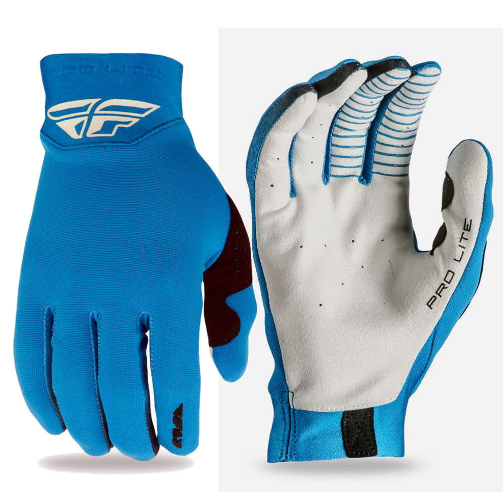 Motocross und Offroad Handschuhe in Blau