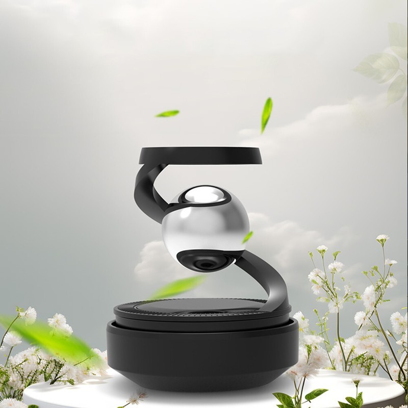 D??Sodorisant Voiture Solaire Avec Rotation Automatique Et Ar?Me Naturel