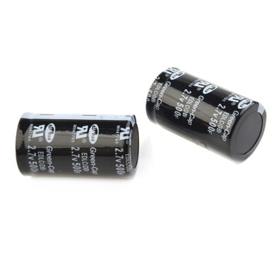1/2/6/10pcs Black 2.7V Farad Capacitor 500F 35*60MM Super 2.7V 500F Capacitor