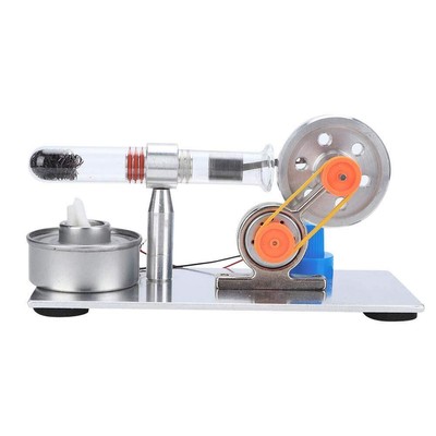 Stirling Engine, Single Cylinder Sterling Engine Model Steam Power