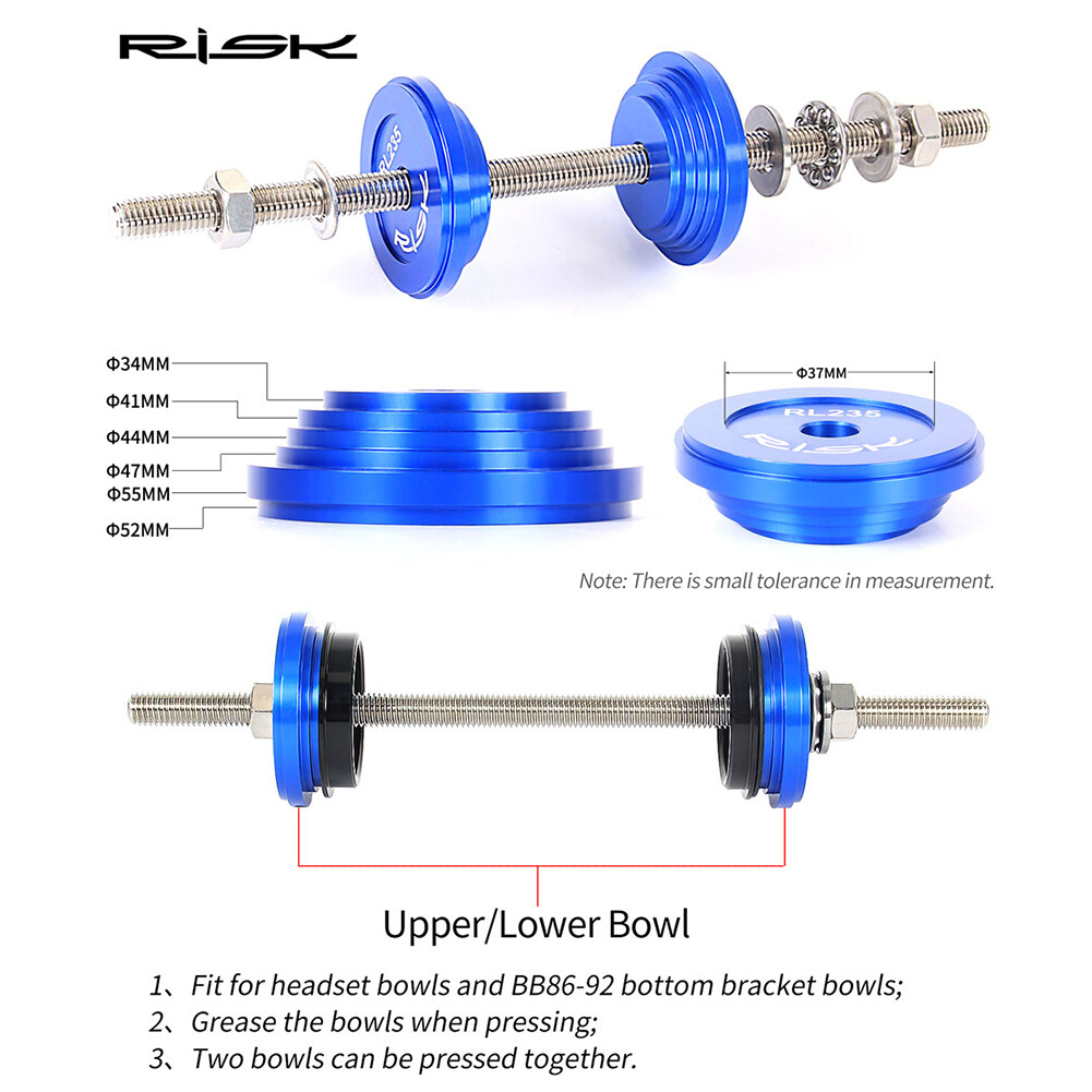 RISK Mountain Road Bike Headset Press Tool Bottom Bracket Installation Tools