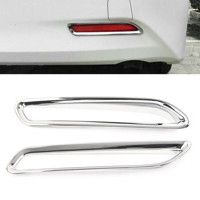 Rear Bumper Reflector Fog Light Cover for Toyota Alphard Vellfire 2016-2019 Pair