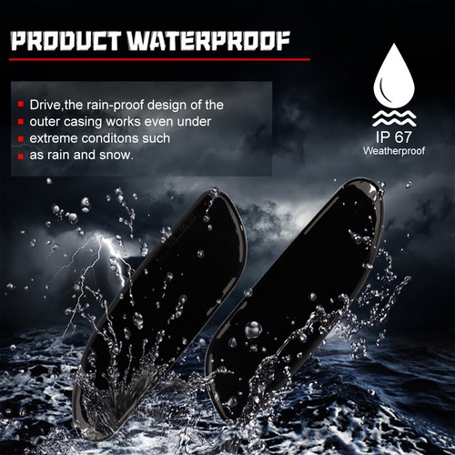 Smoked Side Marker Light Housings For 01-07 Mercedes Benz W203 C-Class C200 300