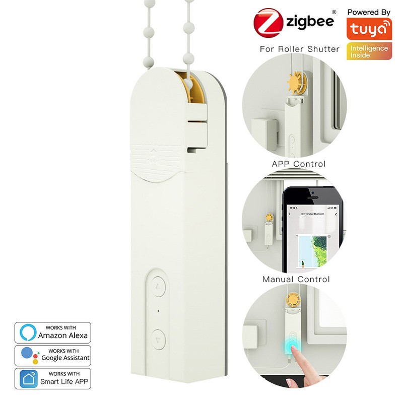 MOES ZigBee Smart Curtain Motor Roller Blinds Shutter Drive DIY