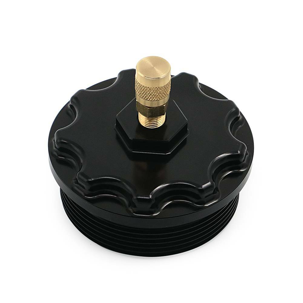 Billet Aluminum Fuel Filter Cap For 20032007 Ford Powerstroke Diesel 6