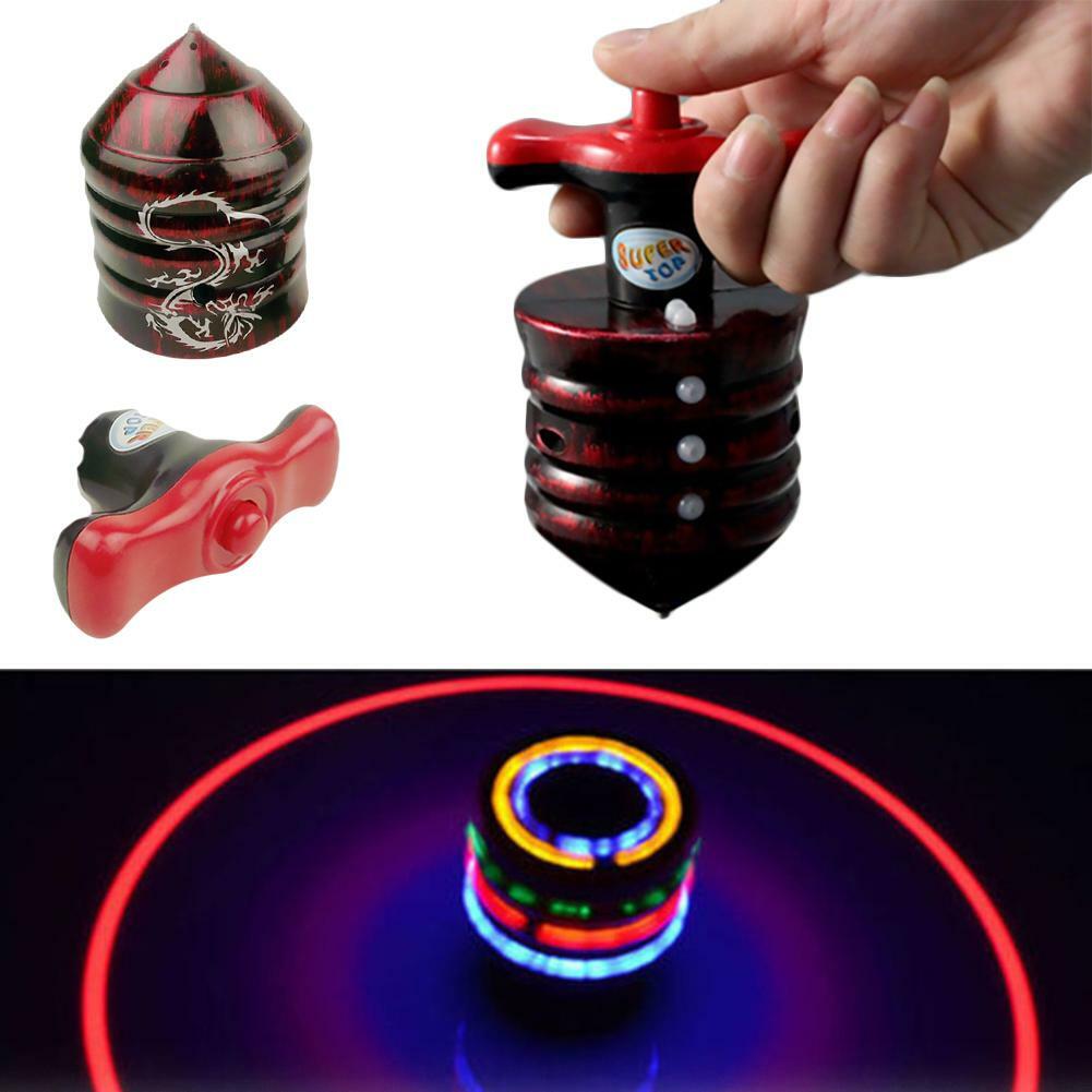 led gyro spinner