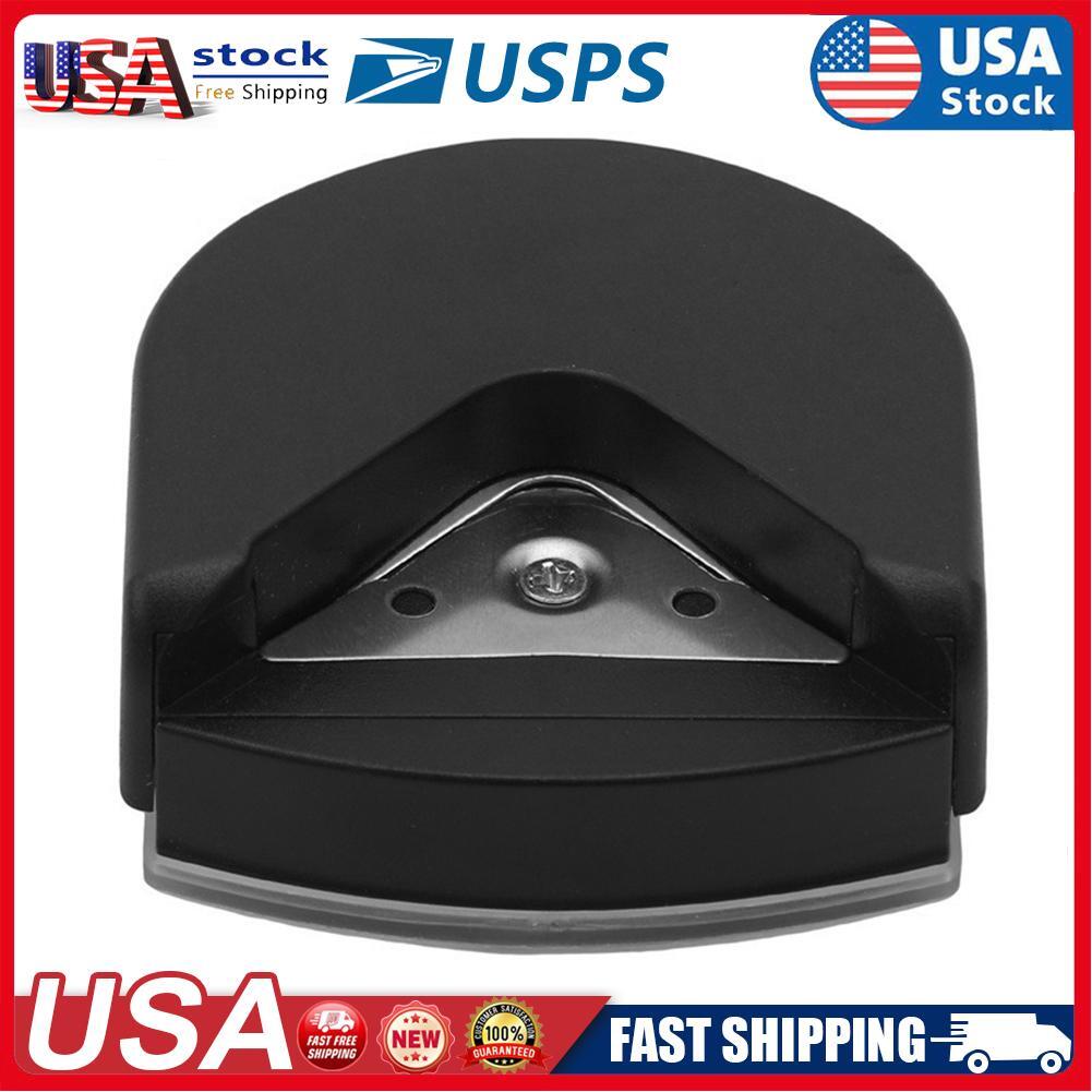 4mm Mini Portable Corner Rounder Punch Round Corner Trimmer Cutter (Black) US