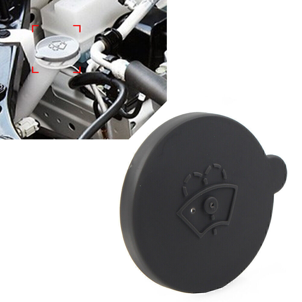 Black Windshield Wiper Washer Water Tank Bottle Cap For Nissan 350Z 2002-2009 US