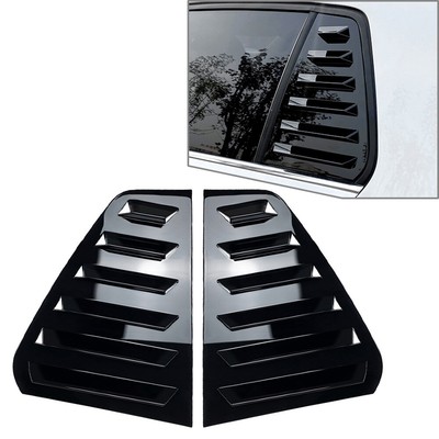Rear Window Side Vent Shutter Louver Cover Trim For VW Golf MK7 MK7.5 2014-19 19