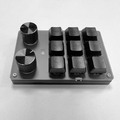 Programming Macro Custom Knob Keyboard 9 Key 2 Knob Hotswap Mechanical Macropad