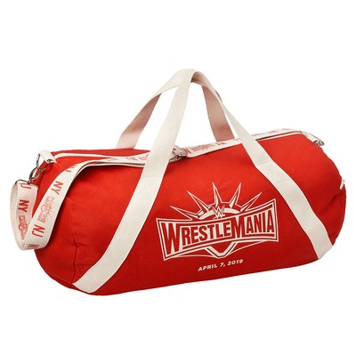 Official WWE Authentic WrestleMania 35 Canvas Duffel Bag