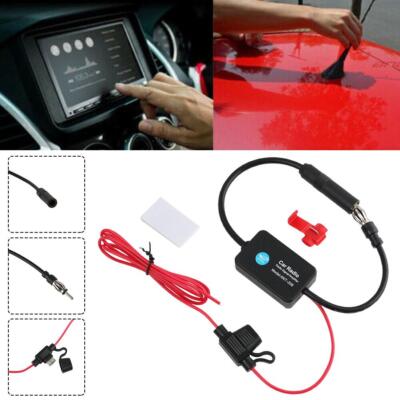 ANT-208 12V Car Automobile FM AM Radio Signal Amplifier~Ð