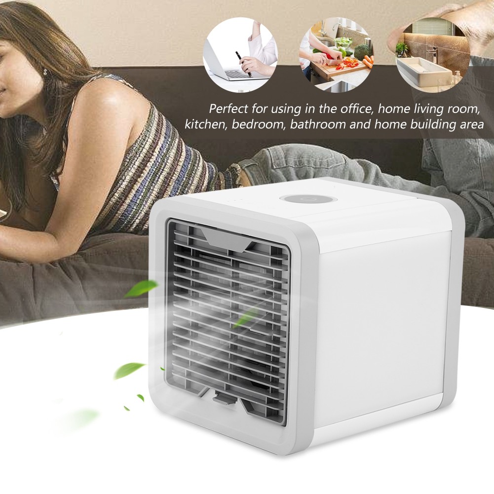 NEW Fan Cooling USB Rechargeable Mini Air Conditioner ...