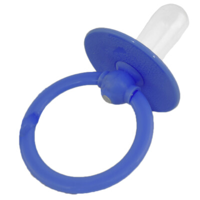 Giant Blue Jumbo Baby Toddler Pacifier Novelty Costume Accessory