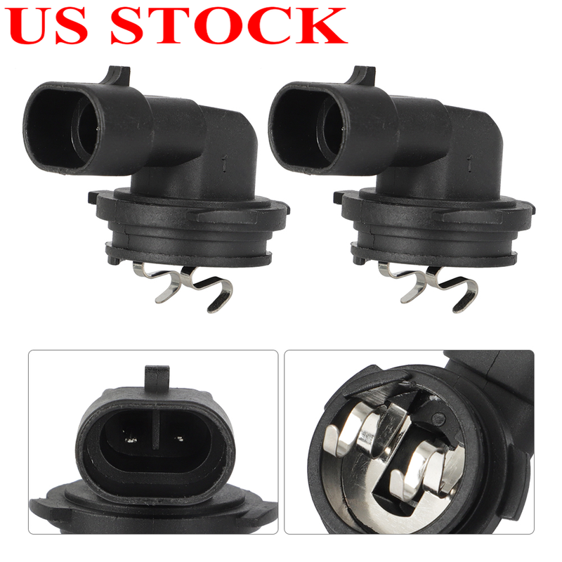 1445 Pigtail H1 Headlight Fog Light Bulb Holder Connector Socket For Vehicles US