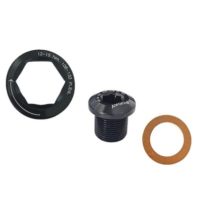 Alloy Crank Screw Set for Sram X7 X9 X0 XX1 M15 26mm Fixing Bolt and Washer