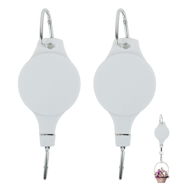 Brandneu Pflanzen-Teleskophaken Stabil Verstellbarer Pflanzenzug H?Ngbar