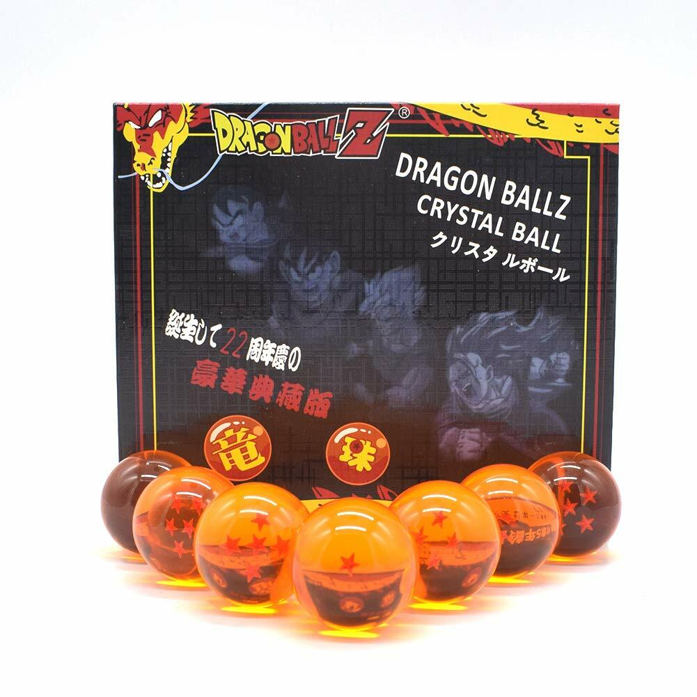 Dragon Ball Z ガラス製クリスタルドラゴンボール 7種セット 【公式通販】