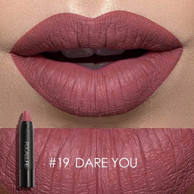 FOCALLURE Waterproof Matte Lipstick Pen Long Lasting Moisturizer Lip SG5 BT0