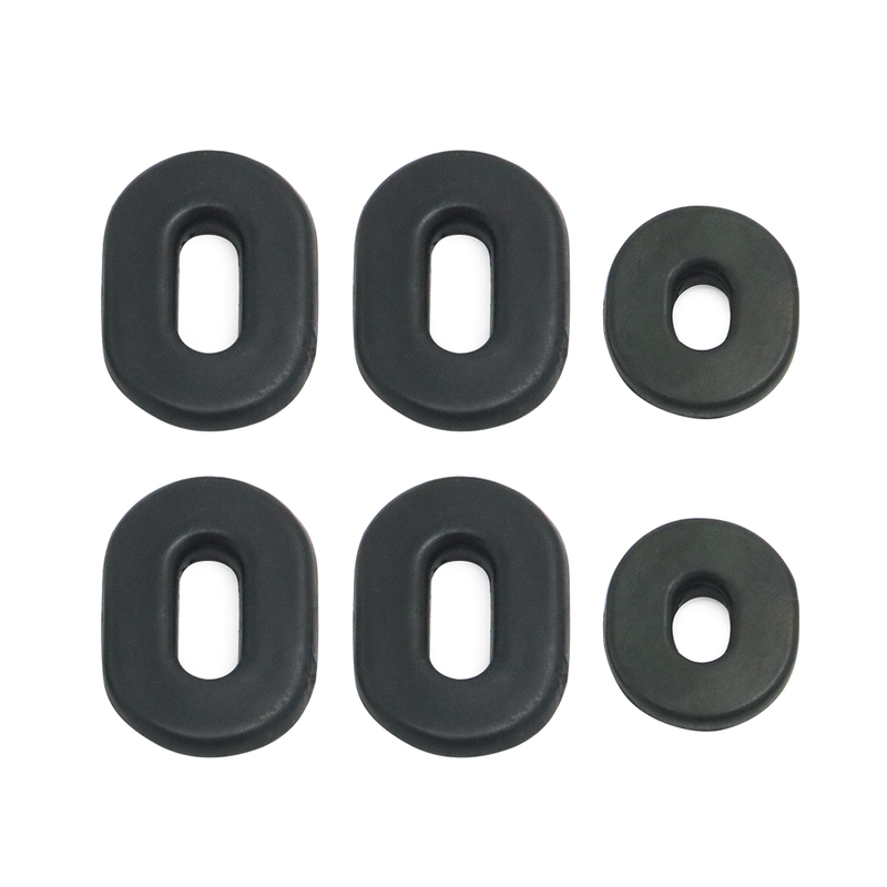 Juego De 2 Almohadillas Laterales De Goma Universal Para Motocicletas Honda Clásicas (1971-1978) – Repuestos 17247-303-000 / 83551-300-000