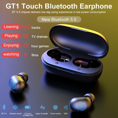 New Haylou GT1 Wireless Bluetooth 5.0 Earphone Touch Control Noise Canceling