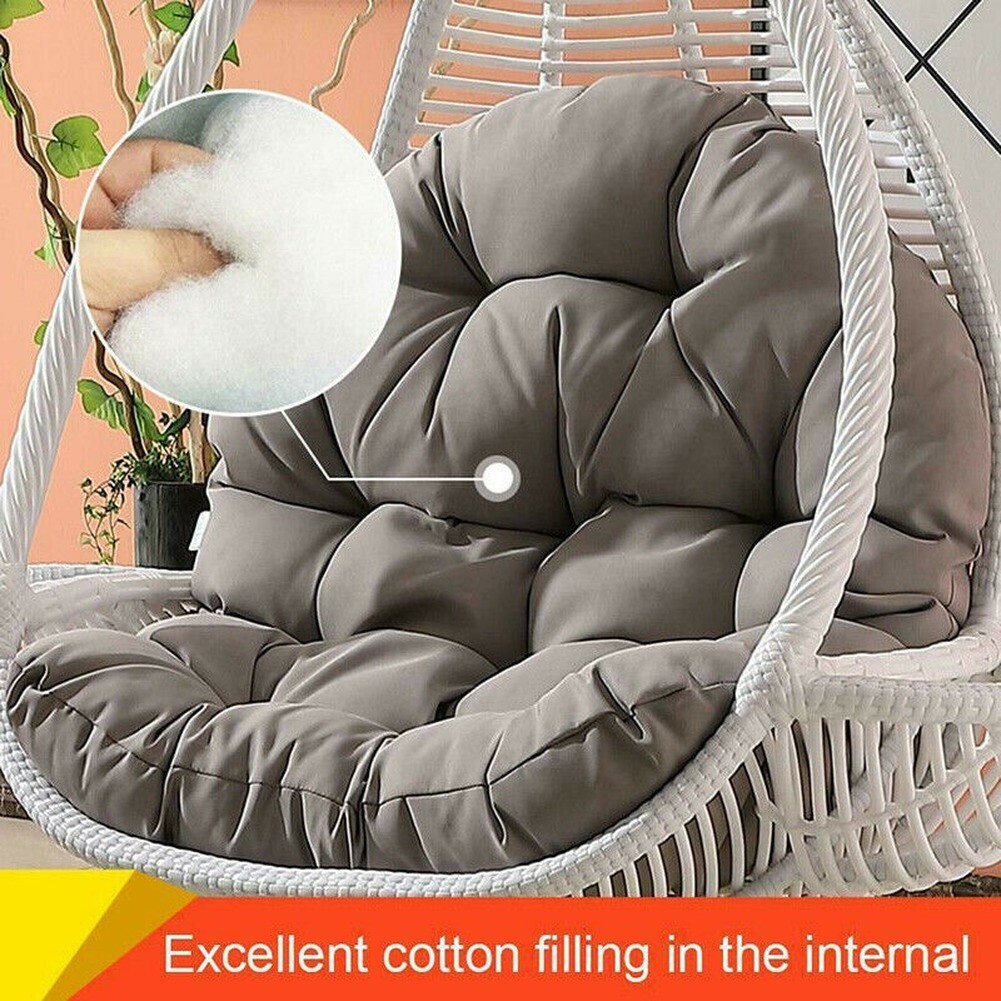 Outdoor Indoor Papasan Cushion Hanging Swing Egg Chair ...